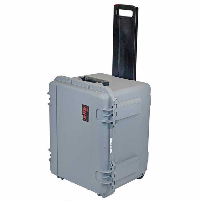 14" Lifetime Warranty Wheeled Gray Tool Case