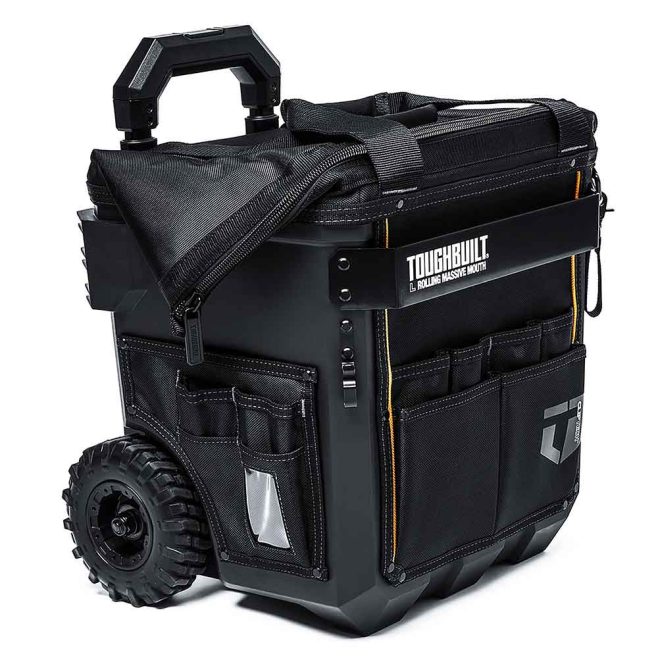 ToughBuilt Large Rolling Massive Mouth Tool Bag