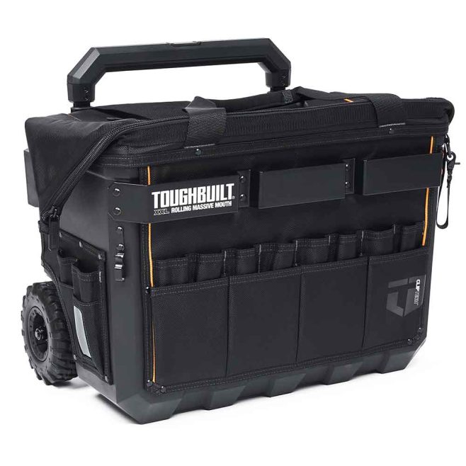 ToughBuilt XXL Rolling Massive Mouth Tool Bag