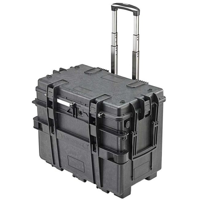 Tool Trolley 5 Drawer Black Wheeled Case