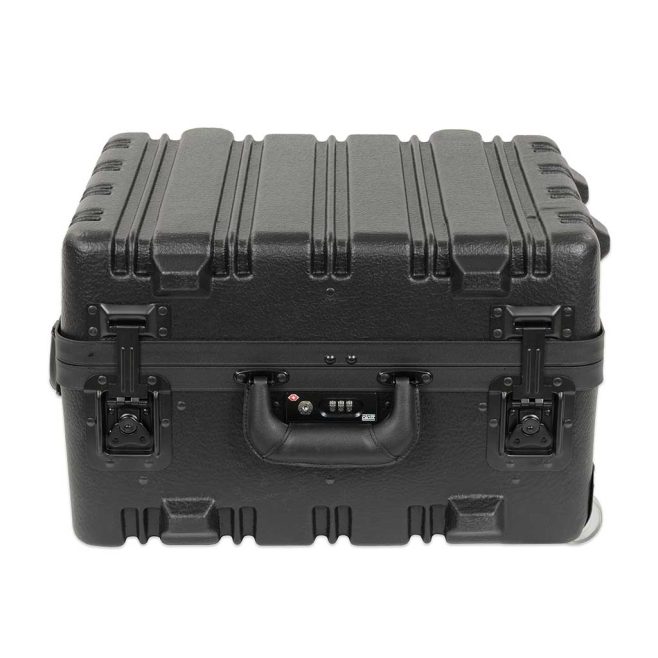 Super-Sized Wheeled Black Tool Case with TSA Lock