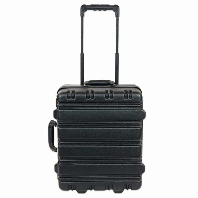 Super-Sized Wheeled Black Tool Case with TSA Lock