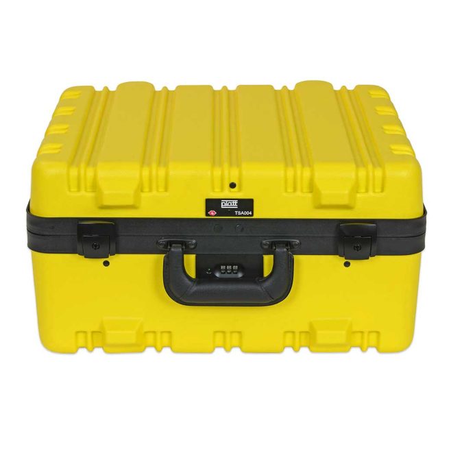 10" Super-Duty Yellow Tool Case with TSA Lock