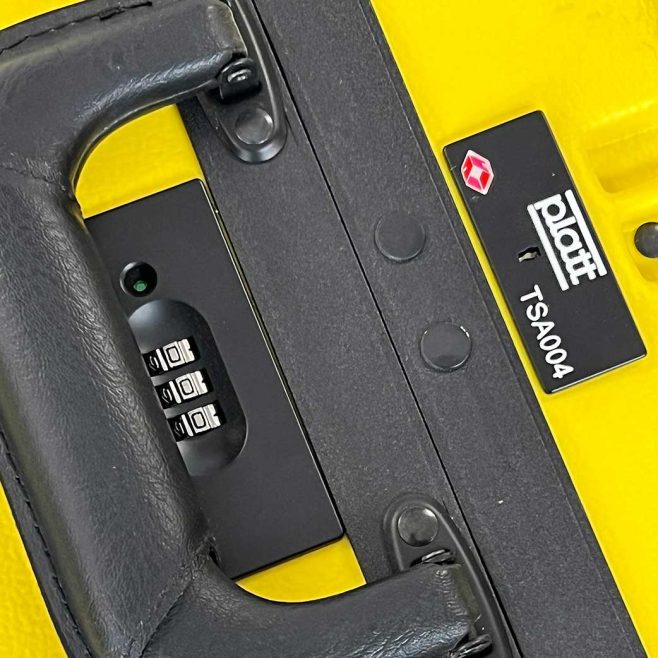 10" Super-Duty Yellow Tool Case with TSA Lock