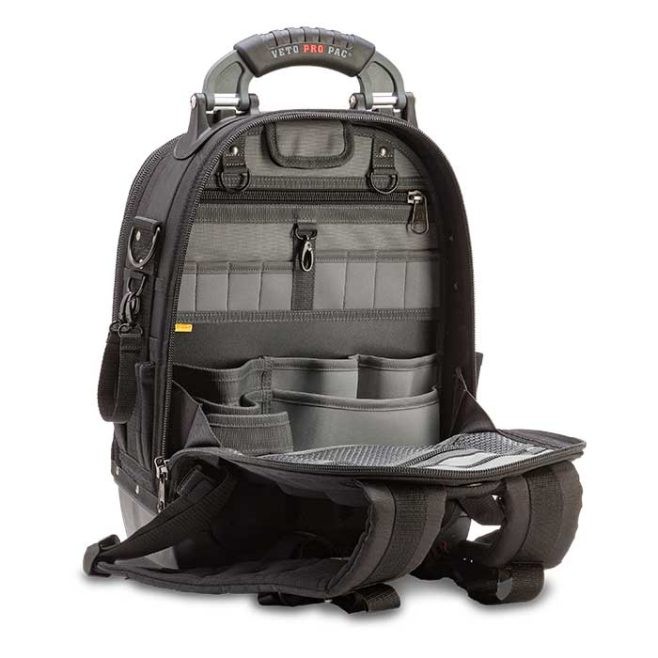 VETO Tech Pac Blackout Backpack Tool Case