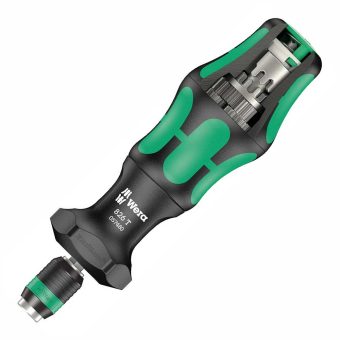 Wera Kraftform 826 T Turbo Bit-Holding Screwdriver Handle