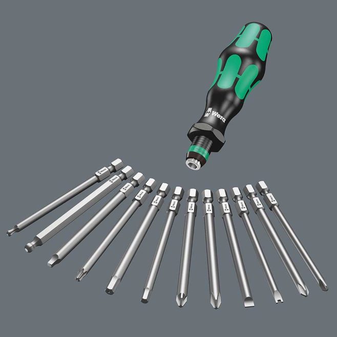 Wera Kraftform Kompakt 60 Bitholding 17-piece Screwdriver Set - Image 2