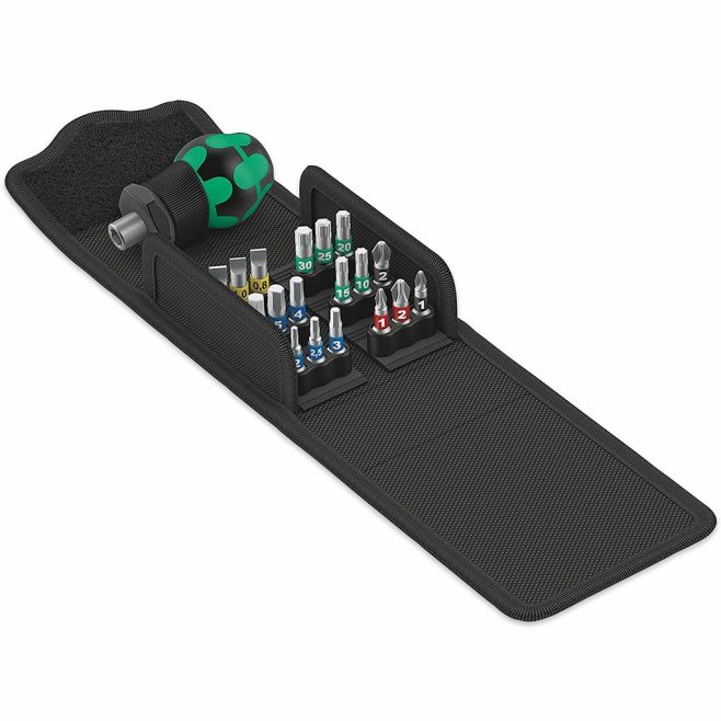 Wera Stubby 19-Piece Bit Holder Set