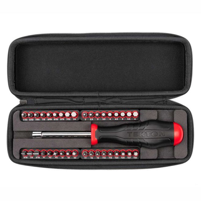 1/4 Inch 37-piece Driver and Bit Set