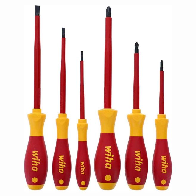 Wiha 6-Piece Insulated Screwdriver Set