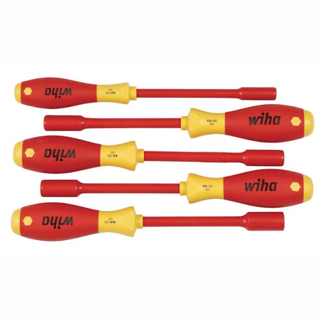 5-Piece Insulated Metric Nutdriver Set