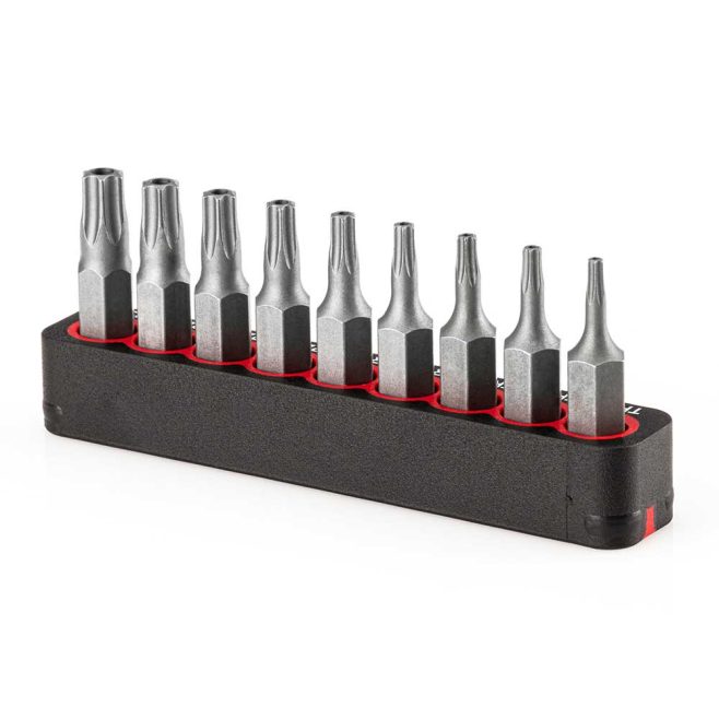 TEKTON Tamper Proof TORX® Bit Set T7-T30