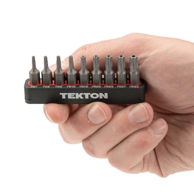 TEKTON Tamper Proof TORX® Bit Set T7-T30