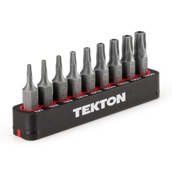 TEKTON Tamper Proof TORX® Bit Set T7-T30