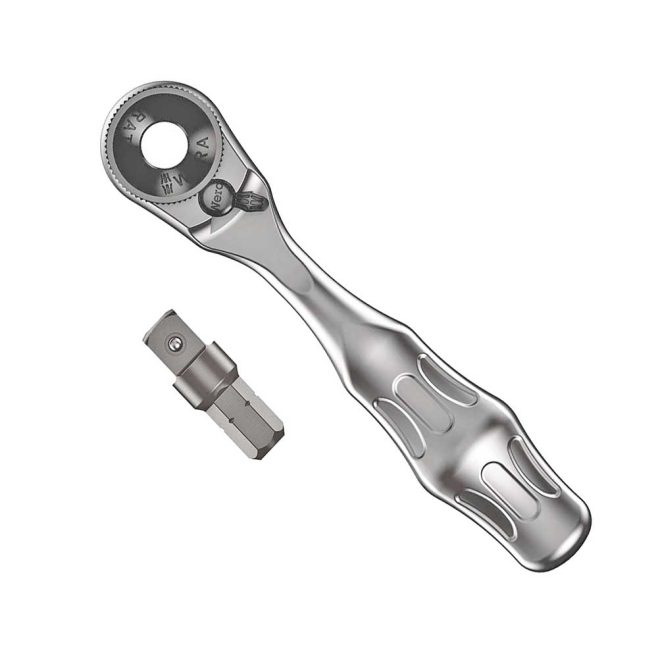 Wera 8001 Zyklop Mini 1/4" Ratchet Handle