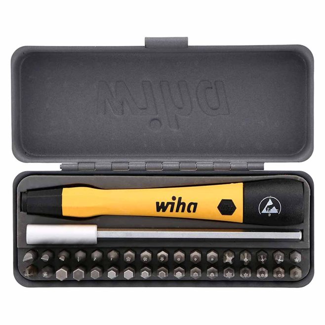 Wiha GoBox ESD 36 Piece Micro Bit Set