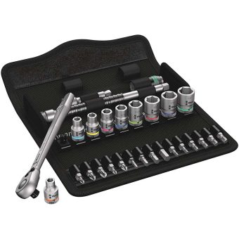 Wera 1/4" SAE 28-Piece Ratchet Set