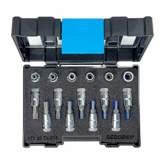 Gedore 1/4" Drive 15-piece TORX® Socket Set