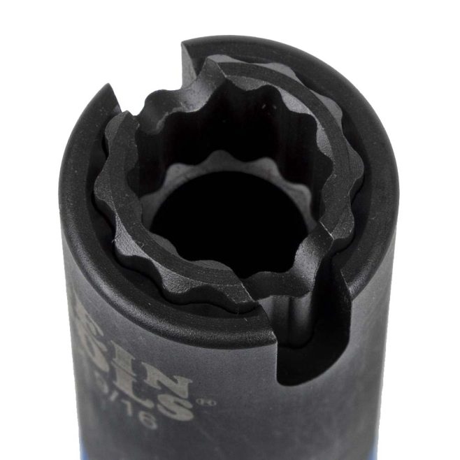 3-in-1 Klein Slotted Impact Socket