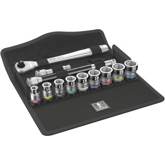 Wera 3/8" Ratcheting 13-Piece Metric Socket Set 8mm-19mm