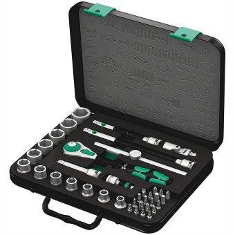 Wera 3/8" SAE 38-Piece Ratchet Set