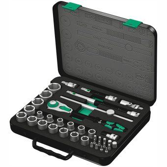 Wera 1/2" Metric 37-Piece Ratchet Set