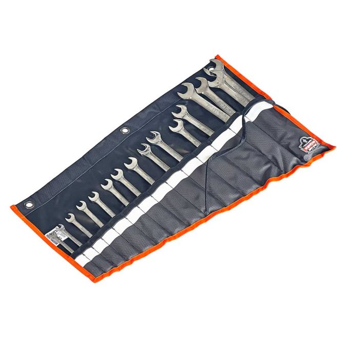 GearWrench 16-piece Metric 8-24mm Ratcheting Wrench Set and Roll