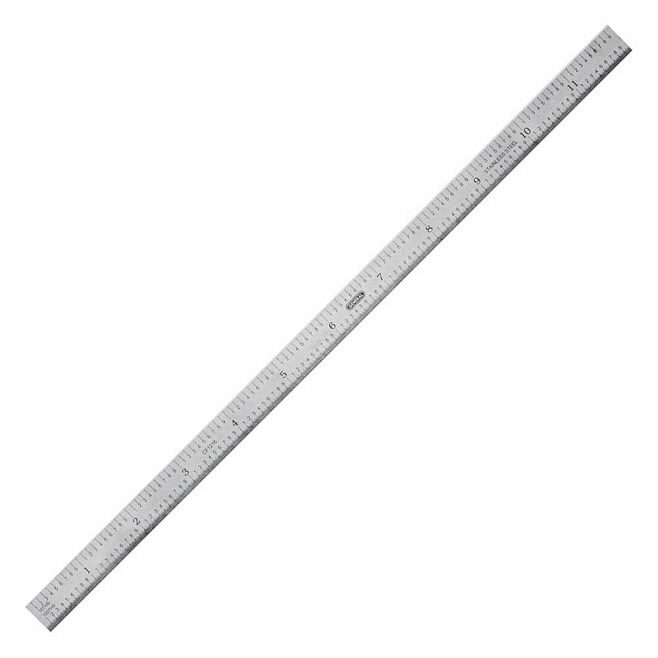 12" Flexible Stainless Steel Ruler