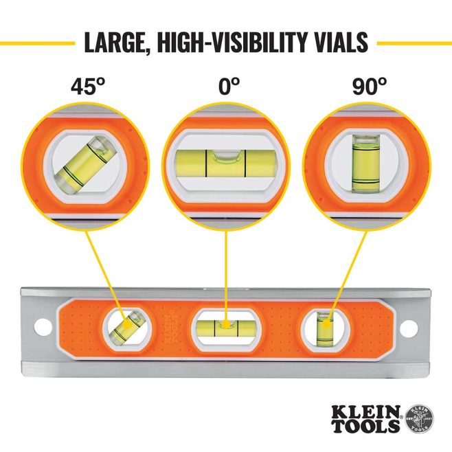 Rare Earth Magnet Aluminum Torpedo Level