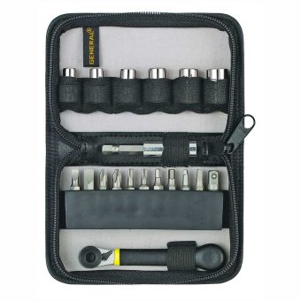 19-piece Ratcheting Offset Screwdriver Set