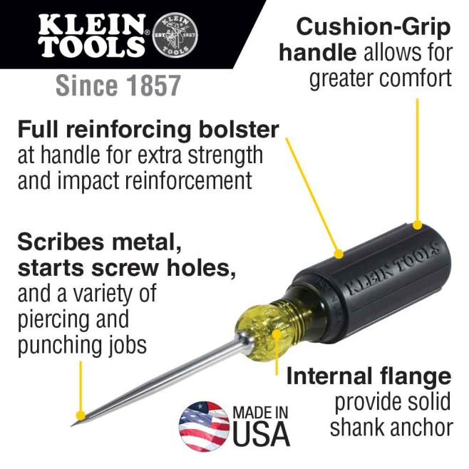 Klein Cushion Grip Scratch Awl