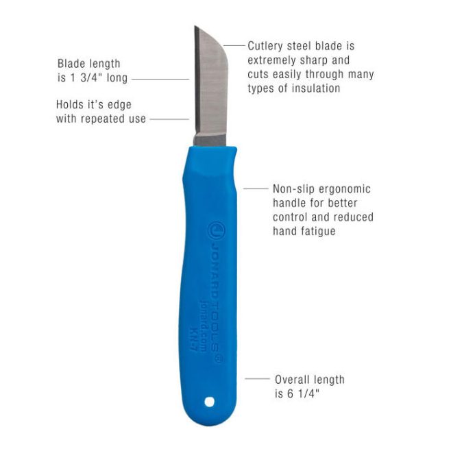 Jonard Cable Splicing Knife