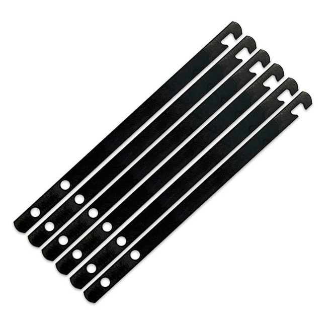 Straight Cable Lacing Blades 6 Pack