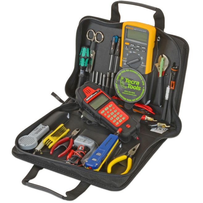 Deluxe Telecom Maintenance Kit with RECON Test Set & Fluke 87 DMM