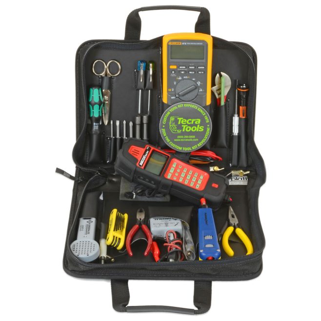 Deluxe Telecom Maintenance Kit with RECON Test Set & Fluke 87 DMM