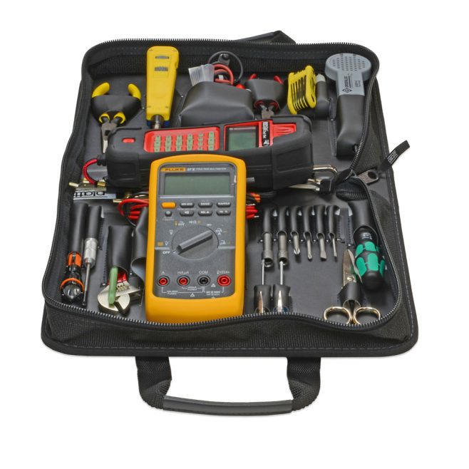 Deluxe Telecom Maintenance Kit with RECON Test Set & Fluke 87 DMM