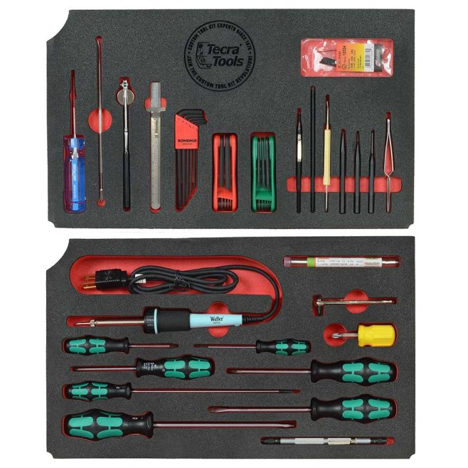 Inch/Metric Tool Control Foam Field Service Tool Kit