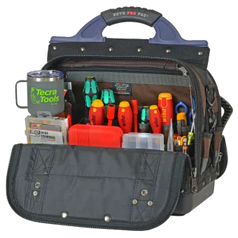 Pro Electrician Tool Kit in Veto Pro Pac XL Tool Bag