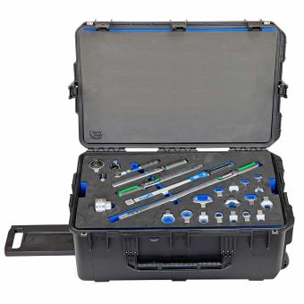 Master Tech Torque and Turn Tool Kit in 10" Lifetime Warranty Black Wheeled Case