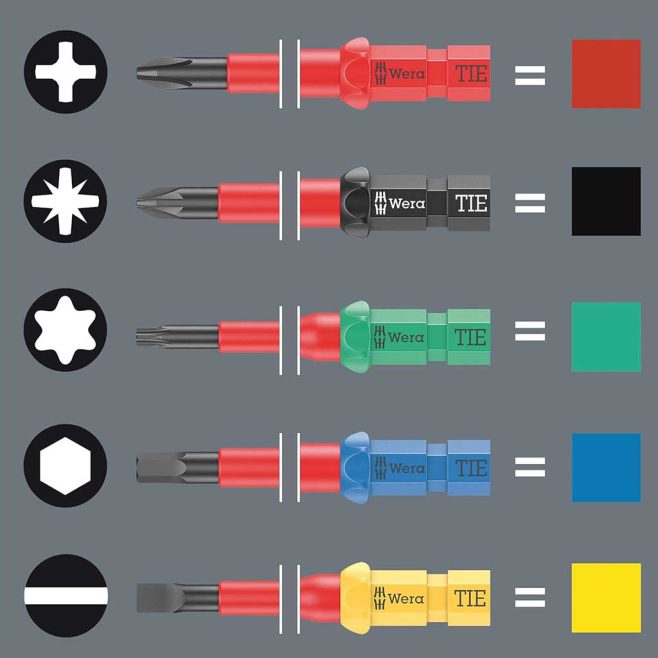 Wera Kraftform VDE 17 Universal 17-piece Insulated Blade Set