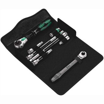 Wera 1/4" 8-Piece Ratchet and Extension Set