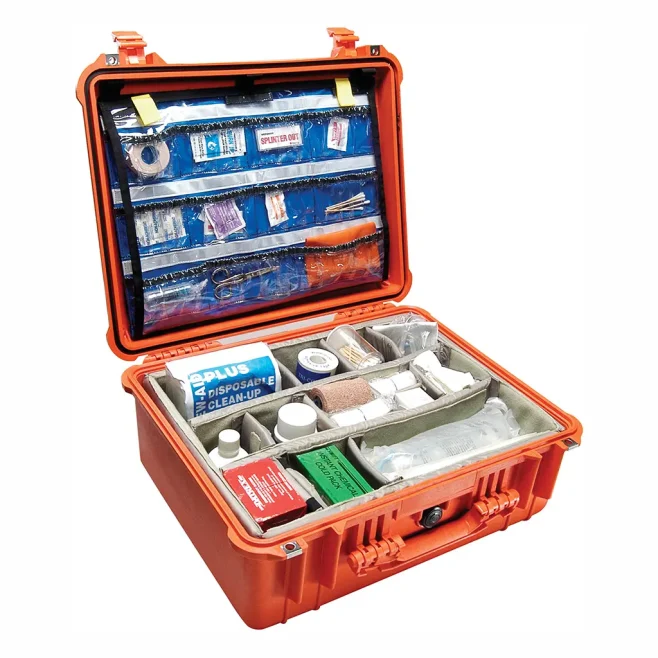 Pelican 1550 Orange EMS Case 19x14.5x7.5