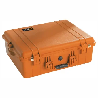 Pelican 1600 Orange EMS Case 24x19x8