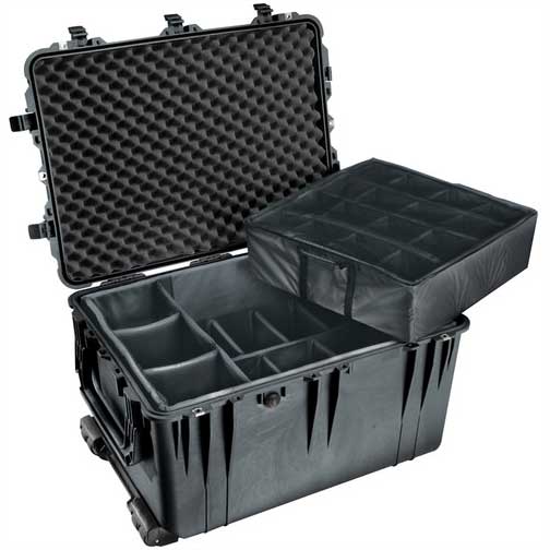 Pelican 1660 Wheeled Case 29x20x17 with Divider