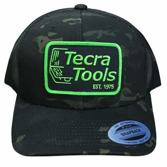 Tecra Dark Camo Snapback Cap