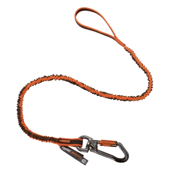 Squids 3109F Tool Lanyard Double-Locking Swivel Carabiner & Loop