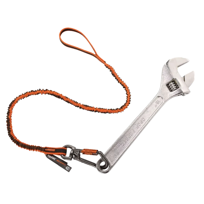 Squids 3109F Tool Lanyard - Double-Locking Swivel Carabiner & Loop