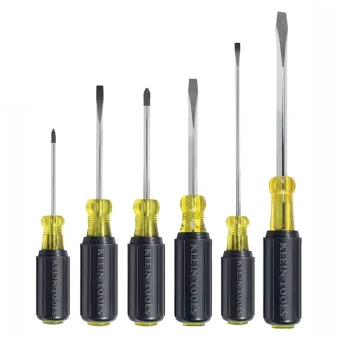 Klein Cushion Grip 6-piece Screwdriver Set