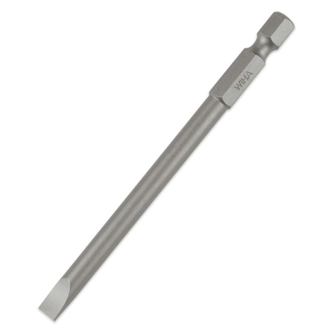 Power Bit Slotted Screwdriver Blades