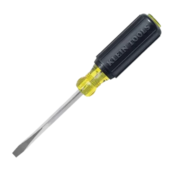 Klein Cushion Grip Slotted Screwdriver